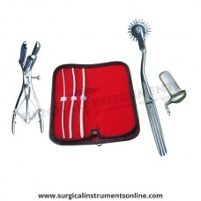 Hegar uterine dilator 3 pieces set,3-4, 5-6, 7-8, pinwheel, mathieu, collin large